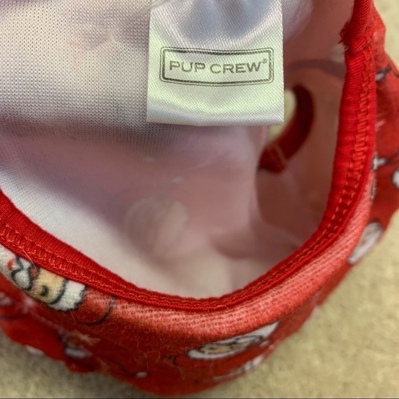 𝅺BAILEY & Bella small breed dog red Santa Claus pyjamas size medium - Picture 7 of 8